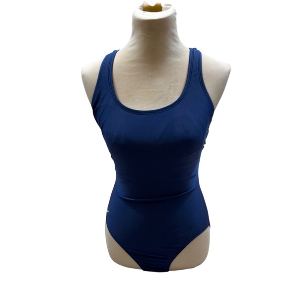 Speedo Other - Ladies Speedo‎ Blue Scoop Neck One Piece Swim Suit Size 10